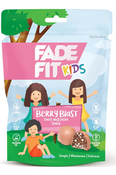 Fade Fit كرات بيري بلاست للأطفال - 48 جرام × 6