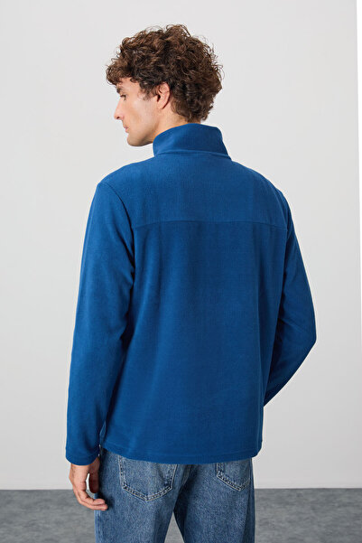 AIR JONES Ανδρικό φούτερ Fleece River Parliament Stand Collar - 88310