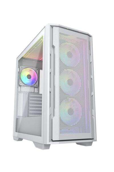 Cougar Carcasa COUGAR UNIFACE RGB, Mid Tower, sticla securizata (Alb)