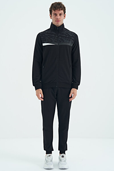 AIR JONES Harry Black Standard Mold Men's Tracksuit - 85197