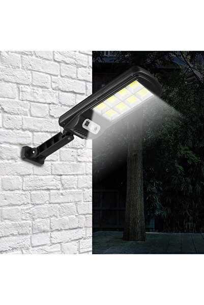 BASHAR Mini Projector 160 LED COB 8 CASSETTES with solar panel, motion sensor and lights