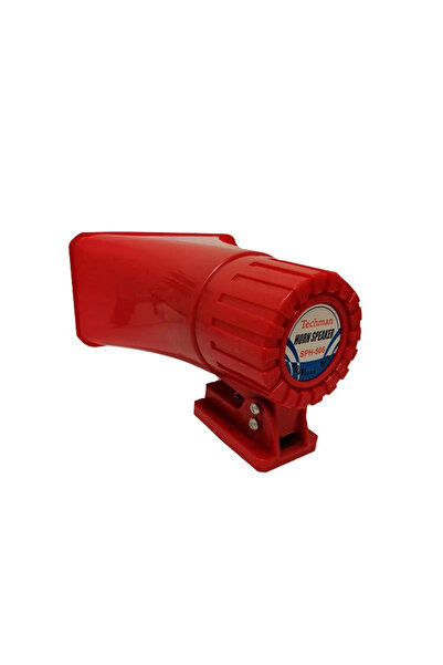 MOHAMED Car loudspeaker-megaphone 12V with recording and USB slot 40W Red Rectangular