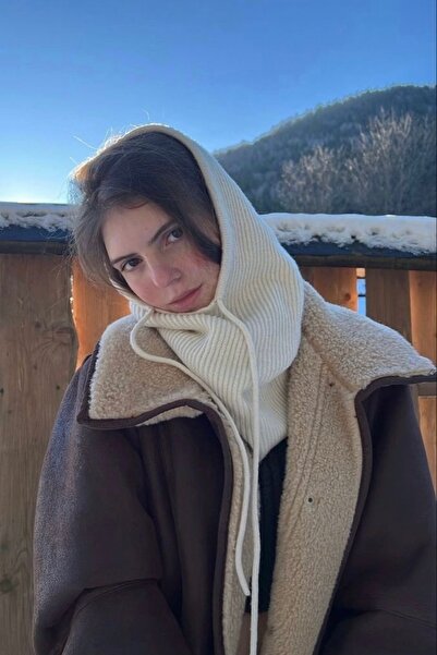 keisy Hand Knitted Balaclava Neck Warmer Hat