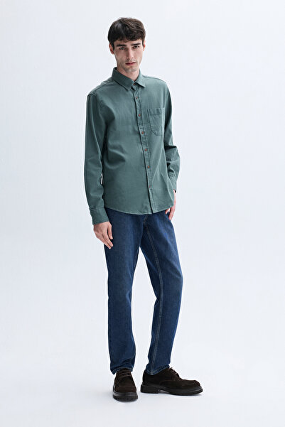 Mudo Comfort Fit Casual Long Sleeve Shirt