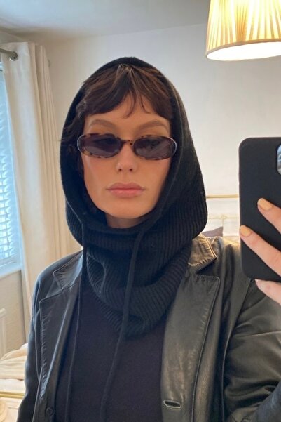 keisy Hand Knitted Balaclava Neck Warmer Hat