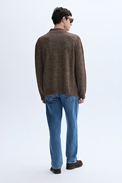 Mudo Melanjli Stand-Up Collar Cardigan