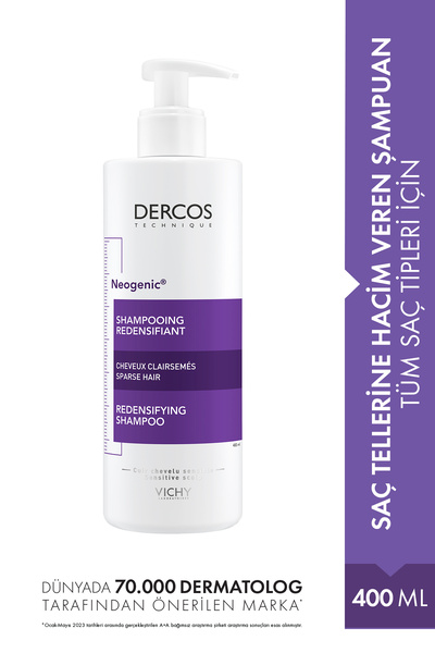 Vichy Dercos Neogenic Yoğunlaştırıcı Şampuan 400 ml K49021