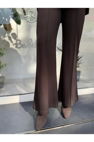MissWhence Παντελόνι καφέ μοντέλο MissWhence 36101M