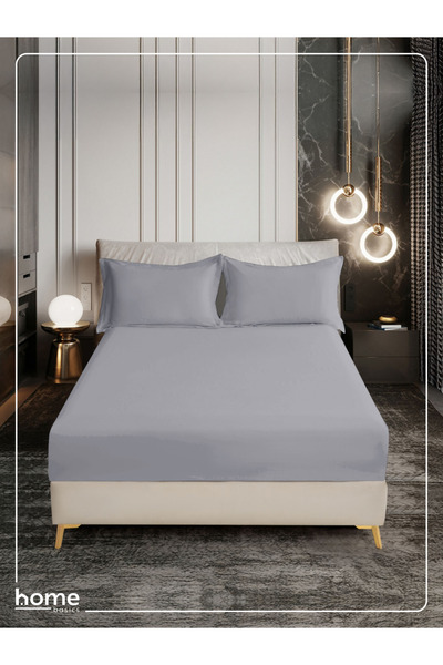 Donetella Fitted Sheet Set – 150x200 cm Queen Size, 1 Sheet + 2 Pillowcases, 30 cm Deep Pocket