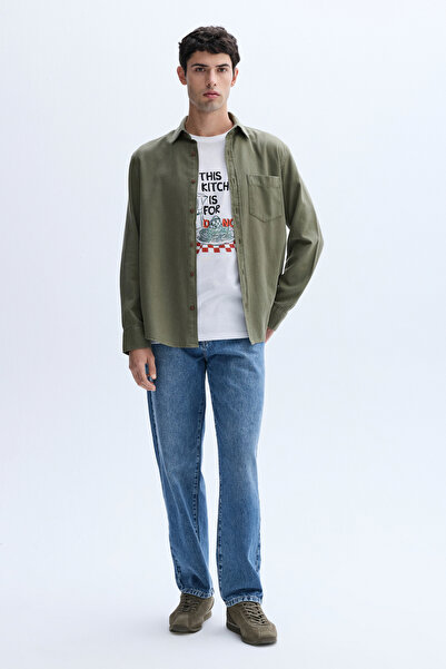 Mudo Regular Fit Long Sleeve Casual Shirt