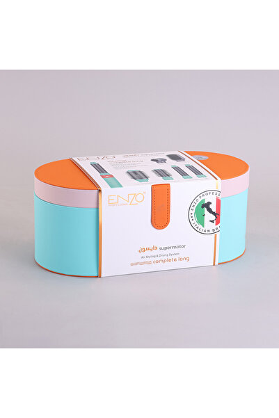 ENZO EN-4133 6-in-1 Electric Styling Set – Straightener, Curler, Dryer & Comb