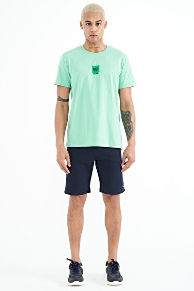 AIR JONES شورت ألفا إنديجو مطبوع للرجال - 81245