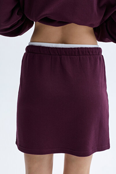 Mudo Mini Skirt with Tie at the Waist