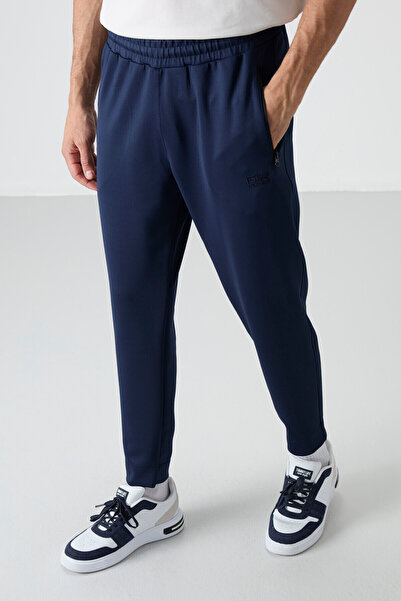 AIR JONES Barton Navy Blue Jogger Ανδρική φόρμα κάτω - 84952