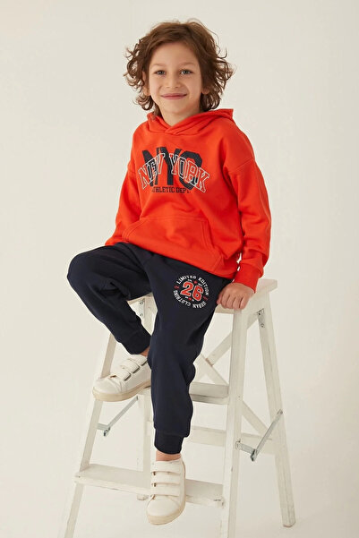 Rolypoly Σετ φόρμες για αγόρια Orange New York