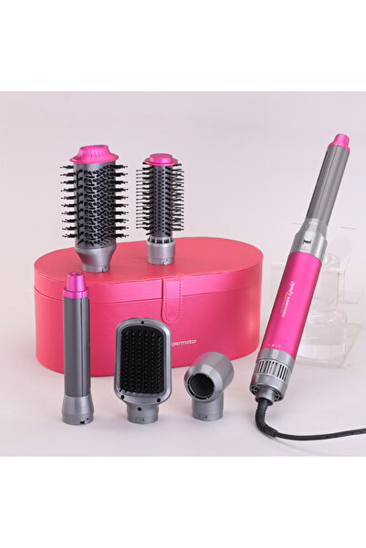 ENZO EN-4133 6-in-1 Electric Styling Set – Straightener, Curler, Dryer & Comb