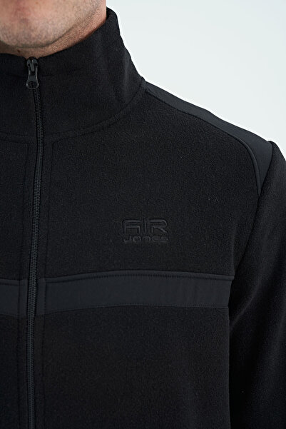 AIR JONES Ανδρική φόρμα Doyle Black Fleece - 85225