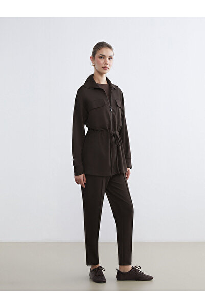 LC Waikiki Γυναικείο αθλητικό παντελόνι LCW Modest με ελαστική μέση