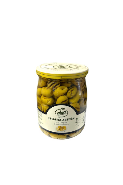 Alan Zeytinleri Izgara Zeytin Salatası Cam Kavanoz 450 GR
