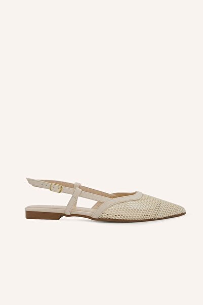 MARCATELLI Bej File Babet Ayakkabı