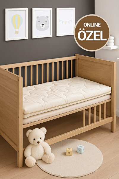 Pierre Cardin BabySoft Organik Bebek Sünger Yatağı 9 CM