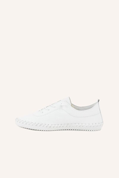 MARCATELLI White 2627 Soft Leather Shoes