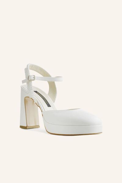 MARCATELLI Saten Pedro Gelin Ayakkabısı