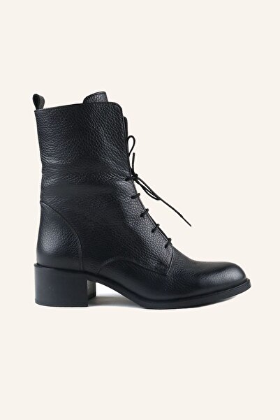 MARCATELLI Siyah 1190 Deri Postal