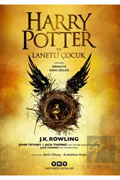 Yapı Kredi Yayınları Harry Potter Ve Lanetli Çocuk - Birinci Ve Ikinci Bölüm