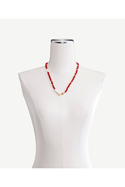 Yargıcı Hematit Ve Mayorka İncili Kolye