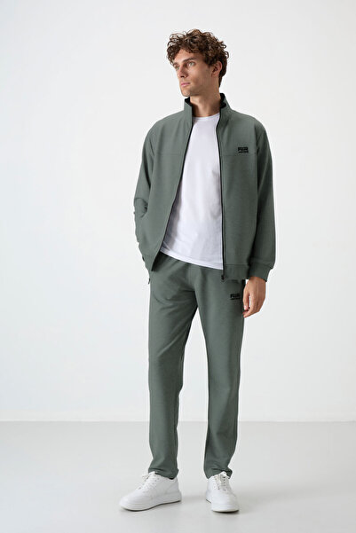 AIR JONES Troy Çağla Standard Fit Men's Tracksuit Set - 85196