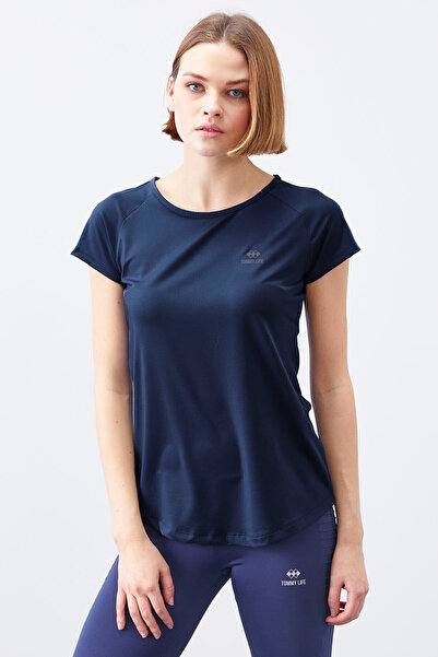 TOMMY LIFE Tricou Indigo pentru femei - Detaliu spate, T05BY-97101_1