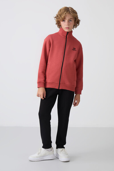 TOMMY LIFE Ανδρικό κοστούμι αθλητικής φόρμας με κεντημένο στάνταρ εφαρμογή - 11256