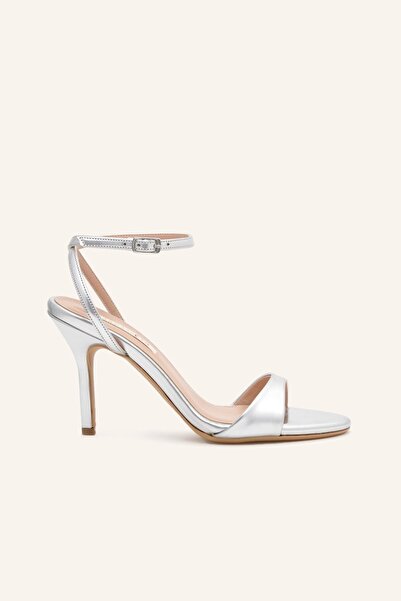 MARCATELLI Gümüş Edna Topuklu Sandalet