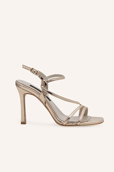 MARCATELLI Bronz Ayna Merea Topuklu Sandalet