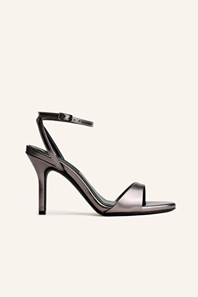 MARCATELLI Platin Edna Topuklu Sandalet