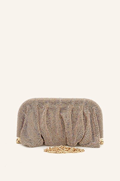 MARCATELLI Altın Işıl Abiye Çanta