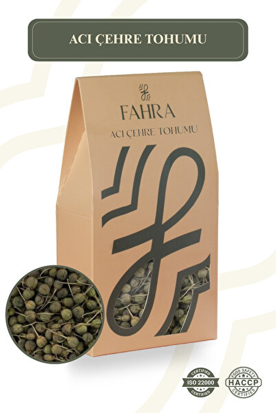 Fahra Acı Çehre Tohumu 250 G – Doğal Bitkisel Ürün Katkısız , Premium Ürün