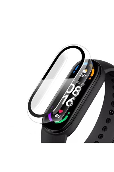 Mi7a Xiaomi Mi Band 6 Uyumlu Ekran Ve Kasa Koruyucu Kılıf 360 Tam Koruma