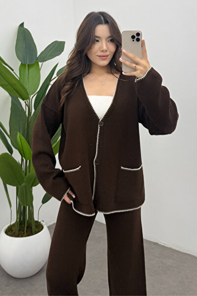 Bipantolon Жіночий чорний комплект штанів з кишенями та швами