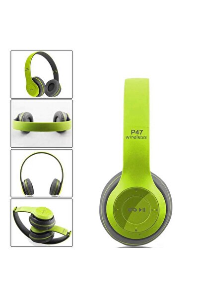 Mi7a P47 Katlanabilir Bluetooth Kablosuz Kulaklık