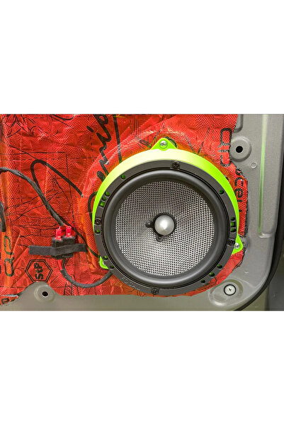 Gadget Gurme Chery Omoda 5 için 165mm Hoparlör MONTAJ APARATI SIYAH 2 ADET Uyumlu