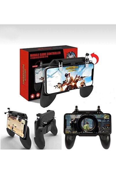 Mi7a W10 Telefon Joystick Oyun Konsolu Tüm Oyun Ve Telefonlara Uyumlu Ateş Tetik Düğmesi