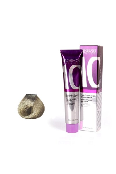 Morfose 10 SAÇ BOYASI 100ml / 9.1 Ekstra Açık Küllü Kumral