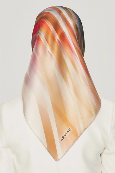 Armine Eșarfă din mătase pură DJ 8508d (S) (NOSTALGIA SURA)