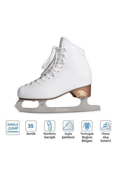 Risport Antares White Aspirational Bıçaklı Buz Pateni