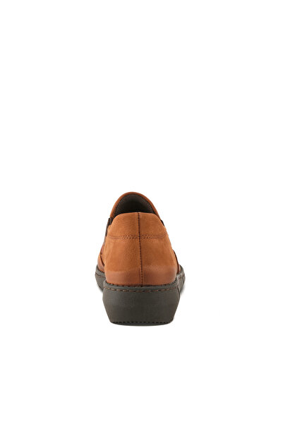 İNZE AYAKKABI Tan Genuine Leather Casual Shoes Model Name: Tourmaline
