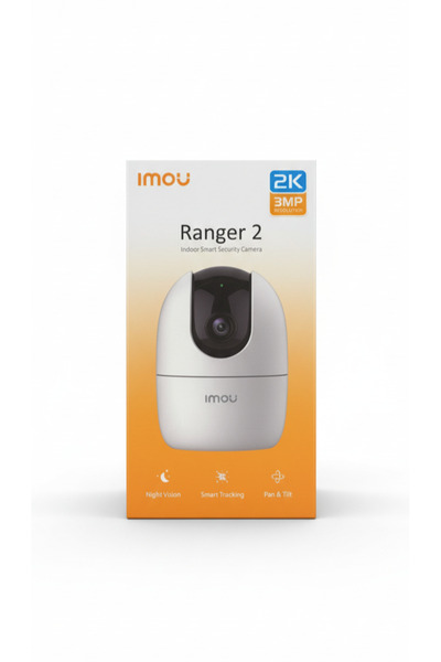Imou Ranger 2 3MP Indoor WiFi Camera with 360° Pan & Tilt + Free 128G MicroSD Card