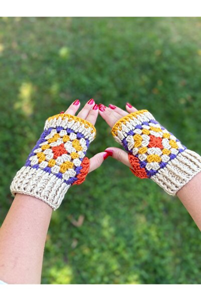 Bunibag Örgü Parmaksız Eldiven