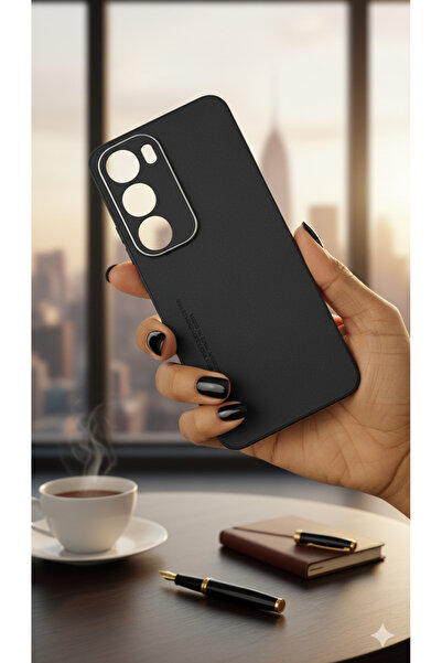 Hatreds Vivo Y19S Kılıf Kamera Koruma Çıkıntılı Renkli Kadife Tasarımlı Kapak